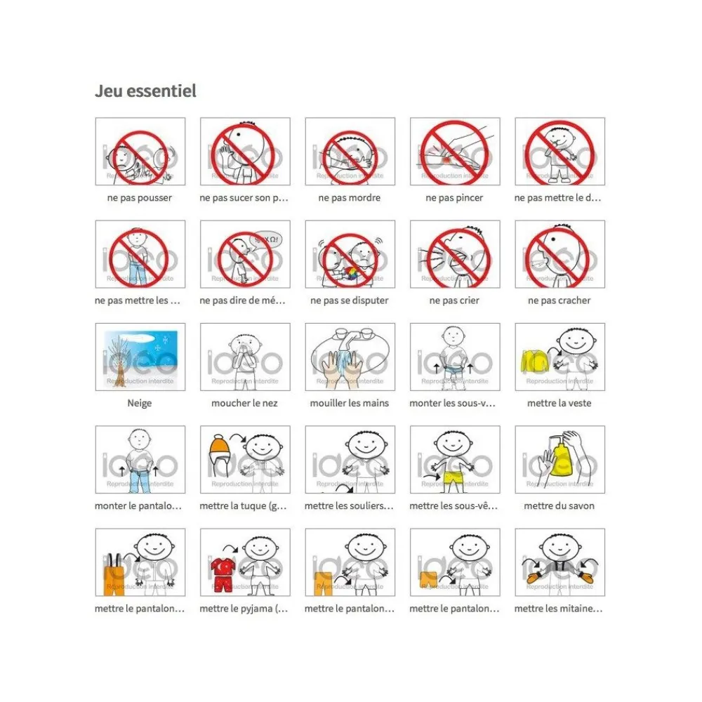HOPTOYS Communication Alternative & Augmentee<Ideo - Jeu Essentiel