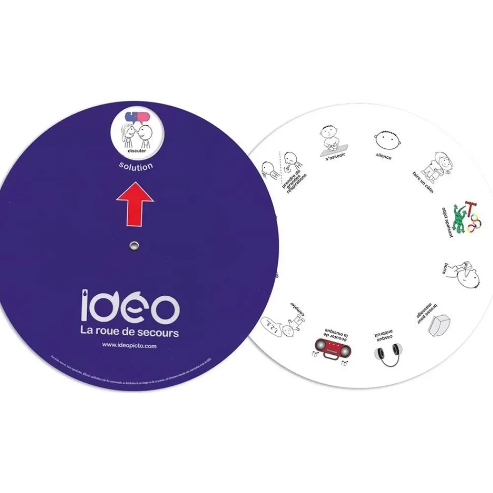 HOPTOYS Langage & Communication*Ideo - La Roue De Secours