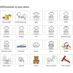 HOPTOYS Aides Alternatives A La Communication<Ideomodule - Je Suis Calme