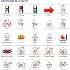 HOPTOYS Aides Alternatives A La Communication<Ideomodule - Je Suis Calme