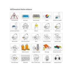 HOPTOYS Routines & Supports D'Affichage*Ideomodule - Petite Enfance