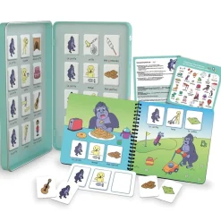 HOPTOYS Jeux Éducatifs*Je Prononce Le Son [G] Avec Le Gorille