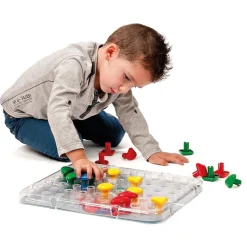 HOPTOYS Les Praxies<Jeu A Enficher Superpegs