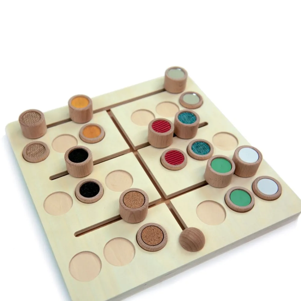 HOPTOYS Jeux Éducatifs Sensoriels*Jeu D'Association De Textures