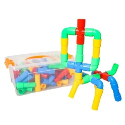 HOPTOYS Les Praxies<Jeu De Construction Tubes