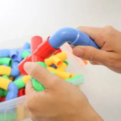 HOPTOYS Idees Cadeaux Pour Une Personne Avec Tsa*Jeu De Construction Tubes