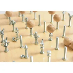 HOPTOYS Stimulation Motrice*Jeu De Solitaire A Vis