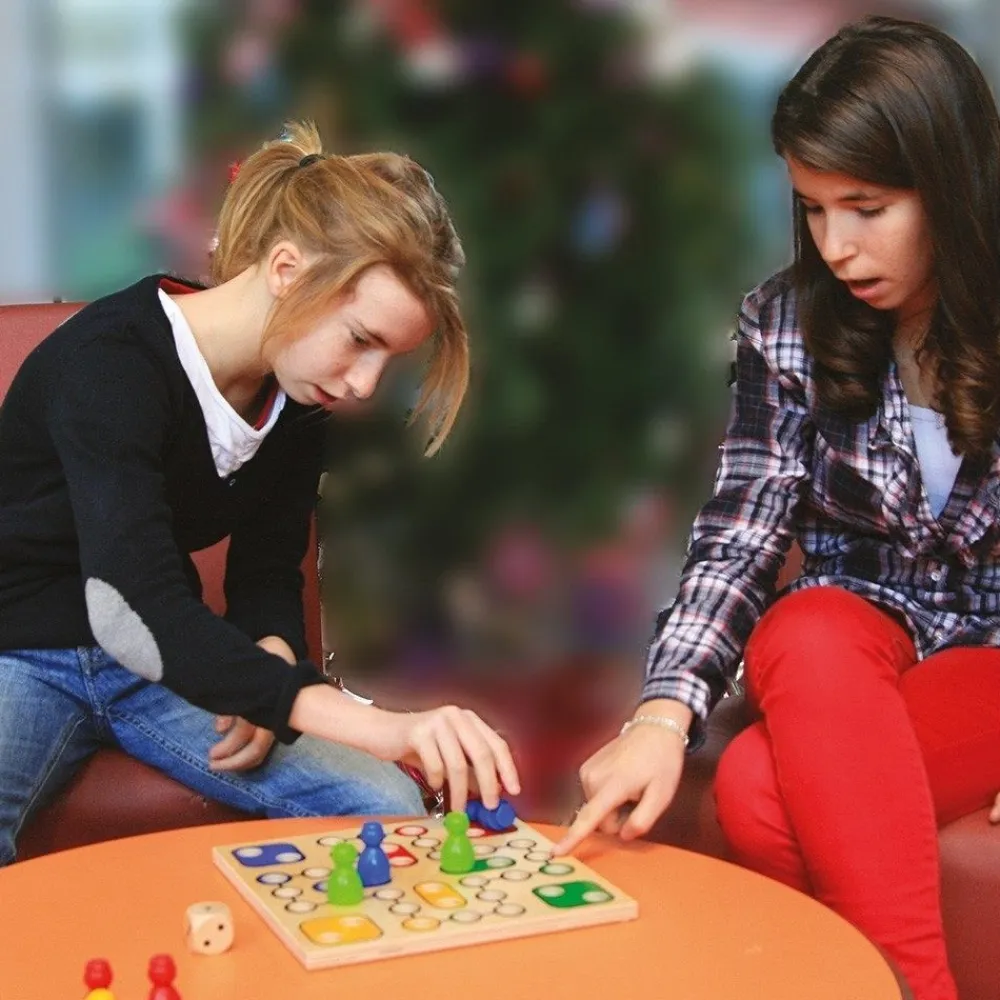 HOPTOYS Jeux Pour Apprendre A Se Concentrer*Jeu Des Petits Chevaux