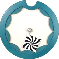 HOPTOYS Stimulation Sensorielle<Jeu Mural Carre Roulant - Bleu