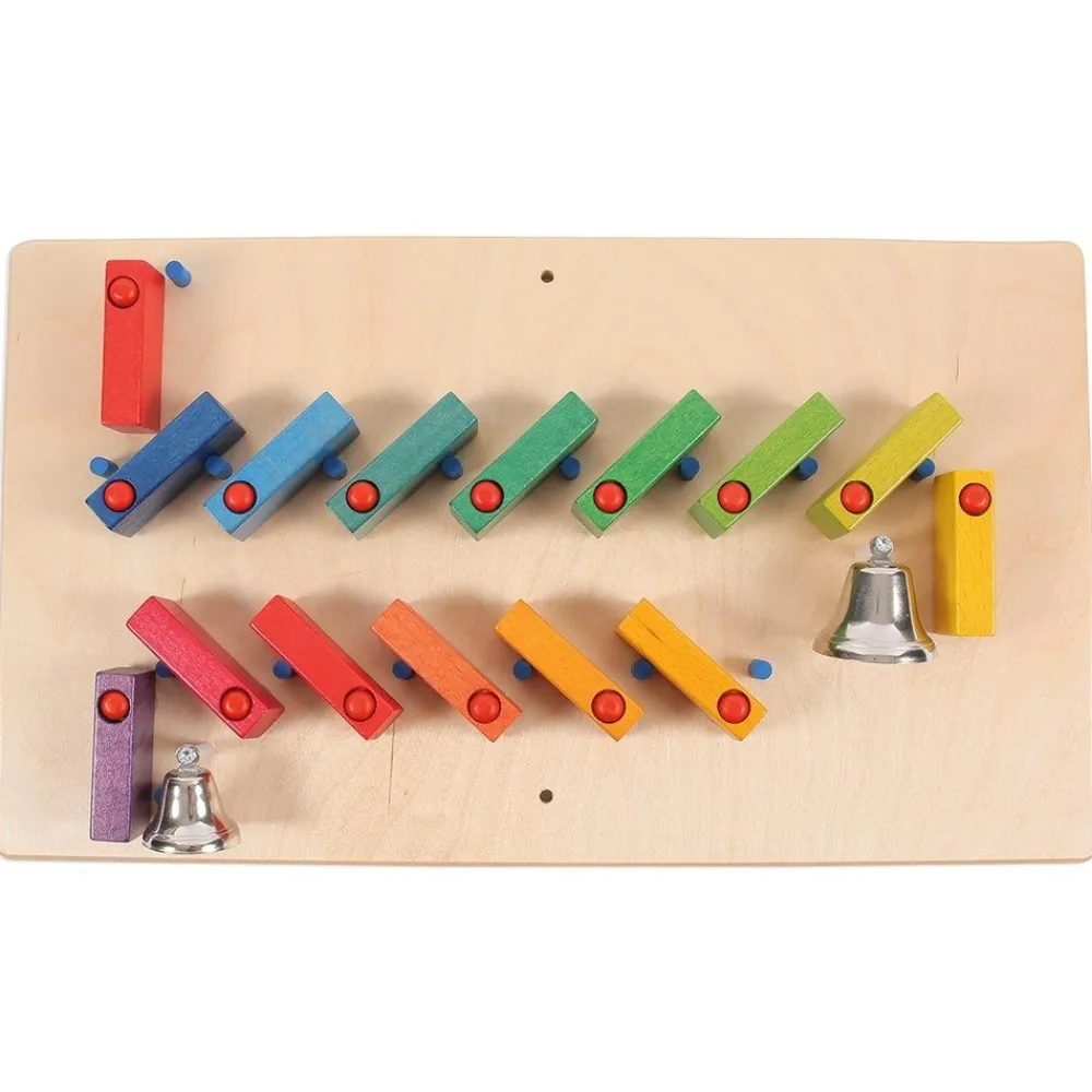 HOPTOYS Stimulation Sensorielle<Jeu Mural Dominos Avec Cloches