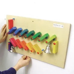 HOPTOYS Stimulation Sensorielle<Jeu Mural Dominos Avec Cloches