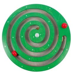 HOPTOYS Stimulation Sensorielle*Jeu Mural Rond Avec Spirale - Vert