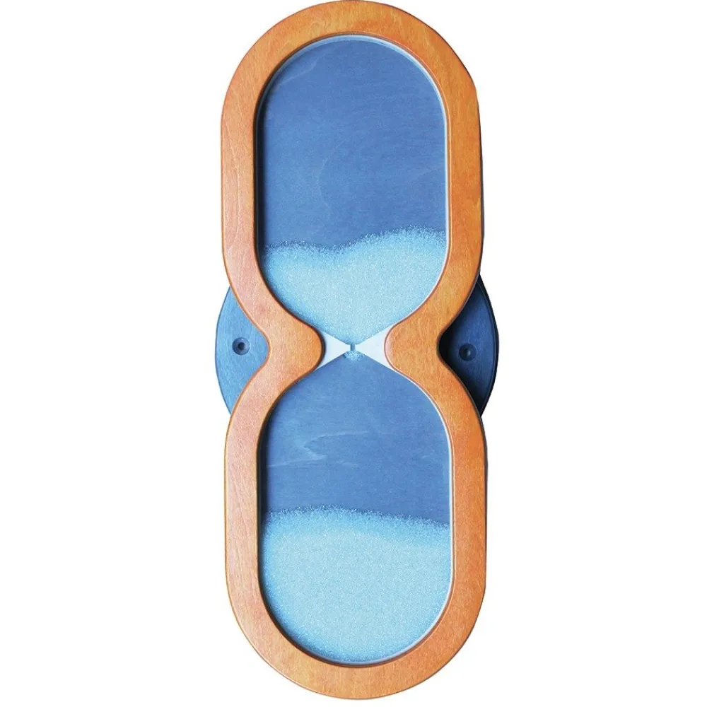 HOPTOYS Stimulation Sensorielle<Jeu Mural Sablier Sable De Verre - Orange