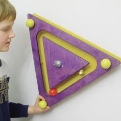HOPTOYS Stimulation Sensorielle<Jeu Mural Triangle - Violet