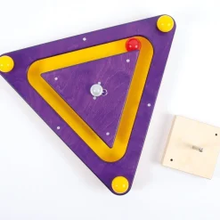 HOPTOYS Stimulation Sensorielle*Jeu Mural Triangle - Violet