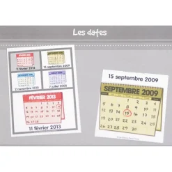 HOPTOYS Jeux Éducatifs*Jouons Avec Les Notions Temporelles