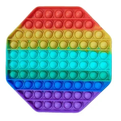 HOPTOYS Aides Anti-Stress*Jumbo Pop It Arc-En-Ciel
