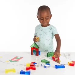 HOPTOYS Stimulation Sensorielle*Kit Cubes Acryliques Colores