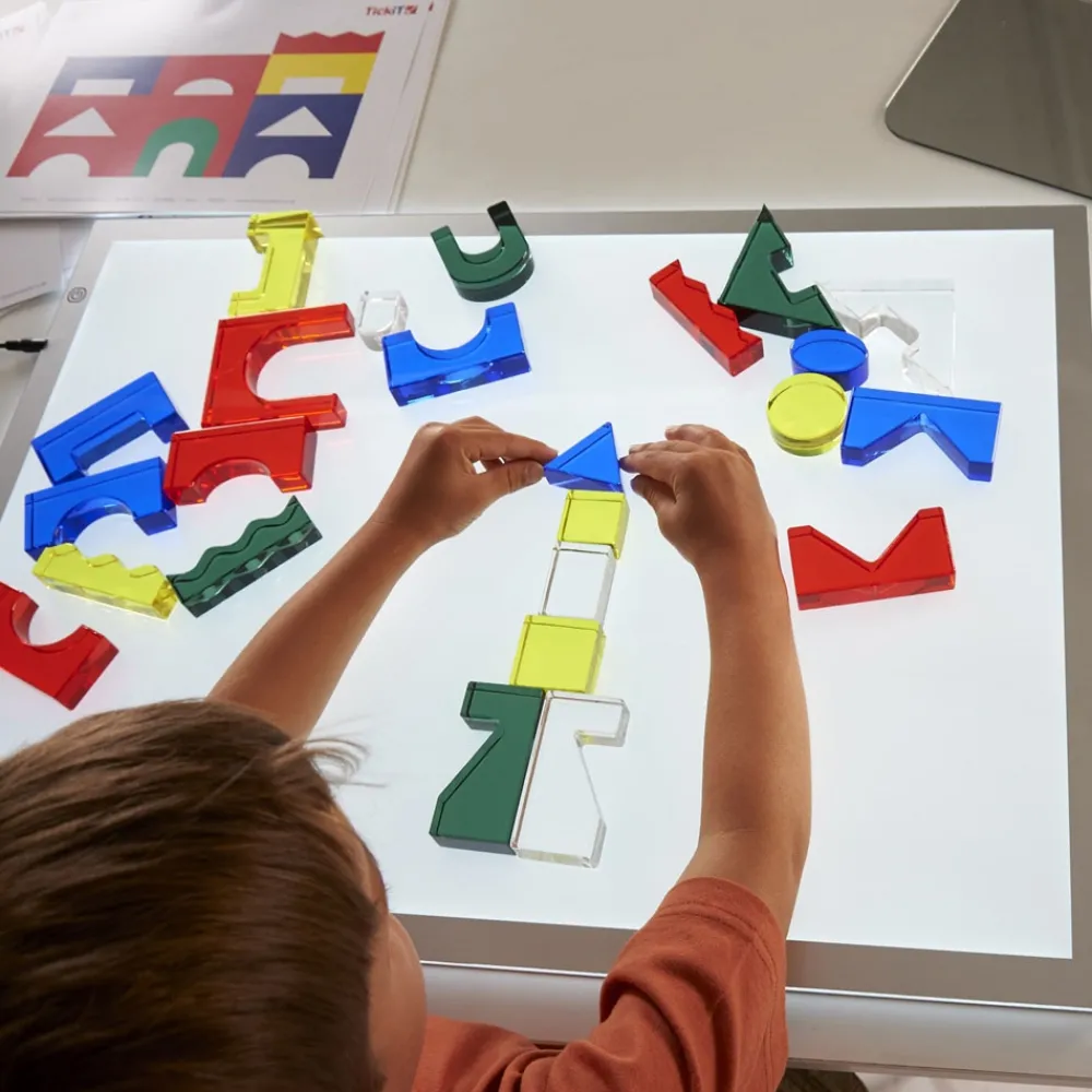 HOPTOYS Intégration Sensorielle<Kit Cubes Acryliques Colores