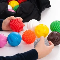 HOPTOYS Balles Sensorielles Adaptees*Kit De Decouverte Balles Sensorielles