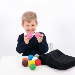 HOPTOYS Balles Sensorielles Adaptees*Kit De Decouverte Balles Sensorielles