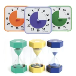 HOPTOYS Matériel Scolaire*Kit Time Timer Et Sabliers