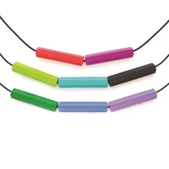 HOPTOYS Stimulation De La Zone Oro-Faciale*Krypto-Bite - Collier De Mastication Tube