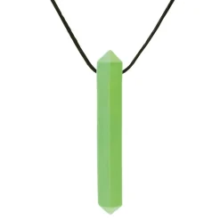 HOPTOYS Praxies Bucco-Faciales<Krypto-Bite - Collier De Mastication Pierre Precieuse