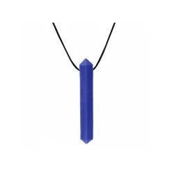 HOPTOYS Praxies Bucco-Faciales<Krypto-Bite - Collier De Mastication Pierre Precieuse