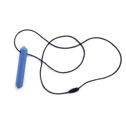 HOPTOYS Praxies Bucco-Faciales<Krypto-Bite - Collier De Mastication Pierre Precieuse