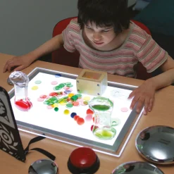 HOPTOYS Aides Motivationnelles, Recompenses, Renforcateurs<La Table Lumineuse Tickit