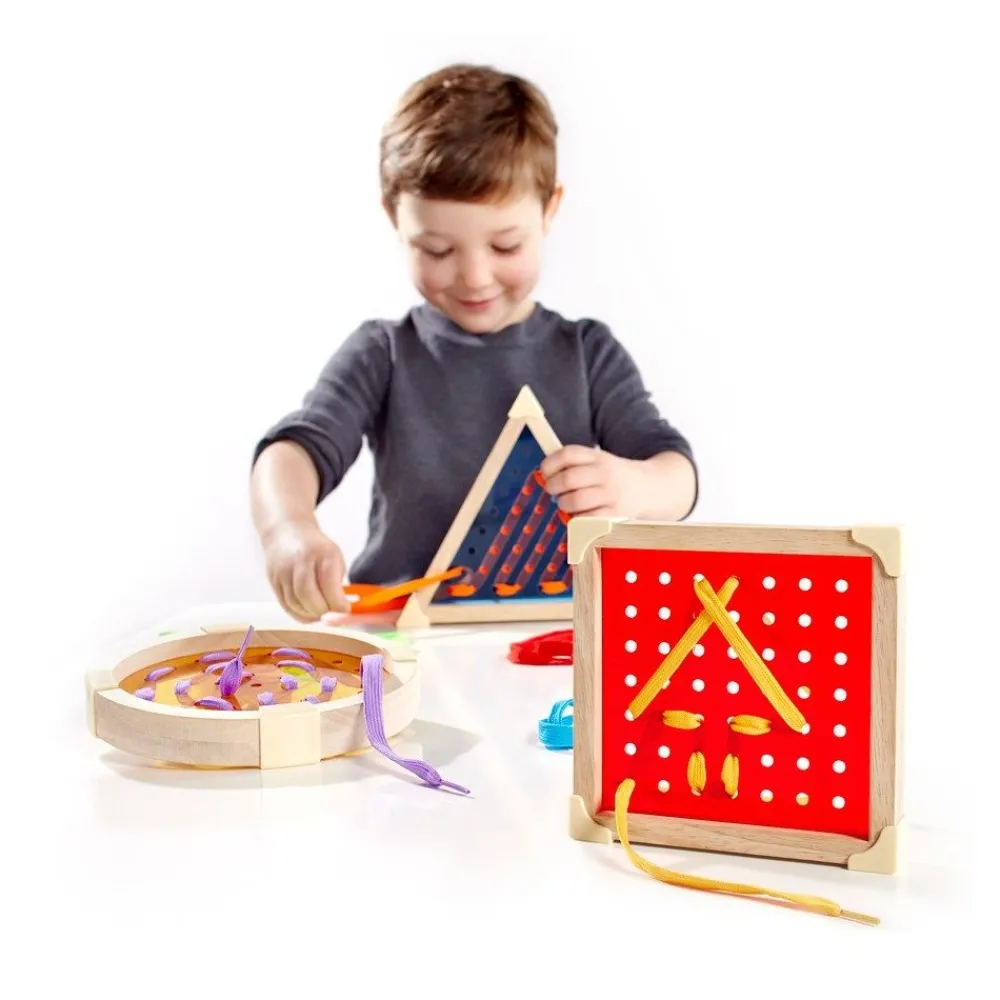 HOPTOYS Motricité Fine<Lacages Formes Geometriques