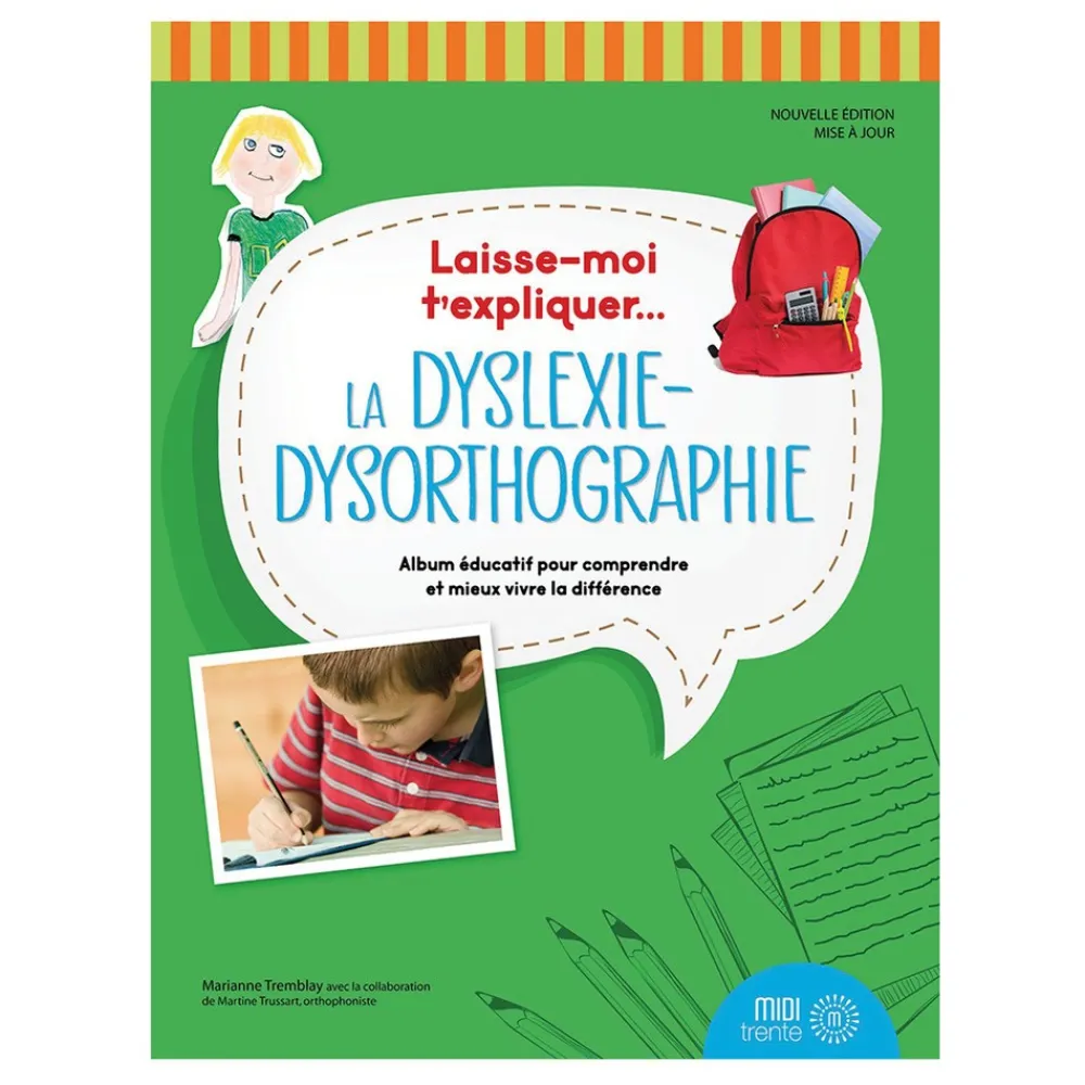HOPTOYS Dyslexie*Laisse-Moi T'Expliquer… La Dyslexie-Dysorthographie