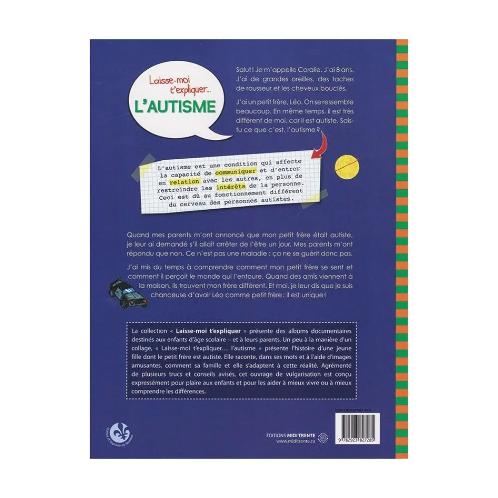 HOPTOYS Intégration Sensorielle<Laisse-Moi T'Expliquer…L'Autisme