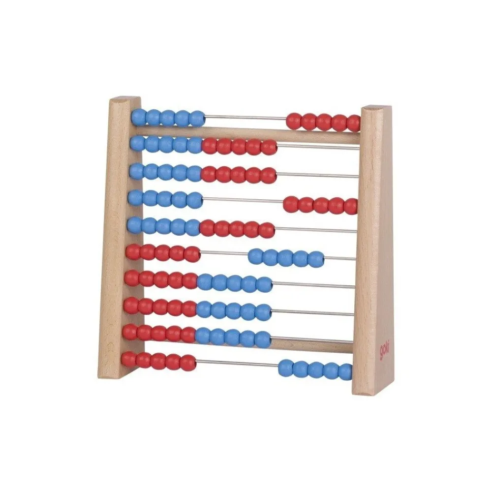 HOPTOYS Dyscalculie*Le Boulier En Bois