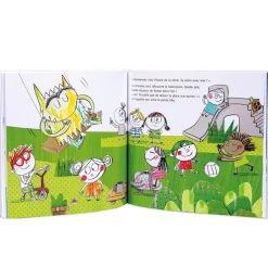 HOPTOYS Habiletés Sociales Et Émotions*Le Monstre Des Couleurs Va A L'Ecole