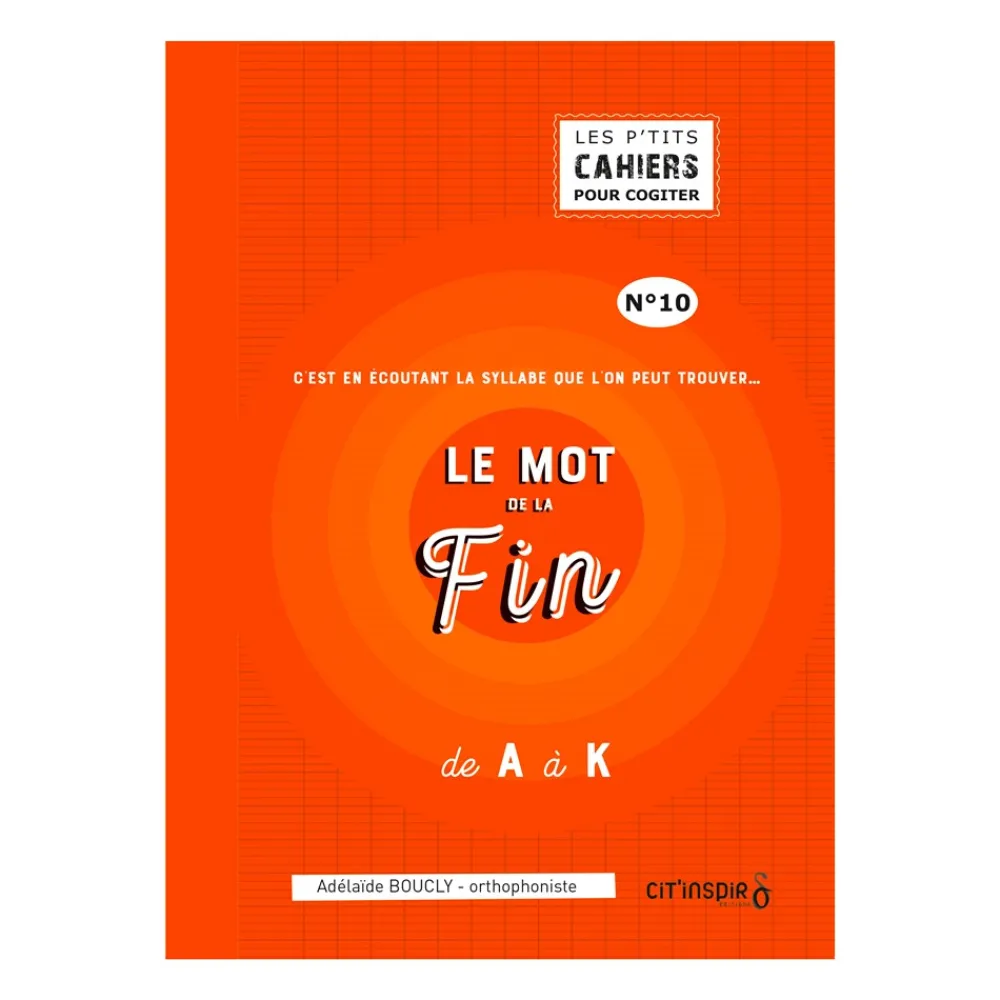HOPTOYS Imagiers & Jeux De Langage<Le Mot De La Fin De A A K
