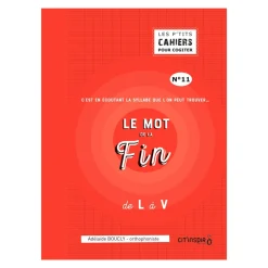 HOPTOYS Imagiers & Jeux De Langage<Le Mot De La Fin De L A V