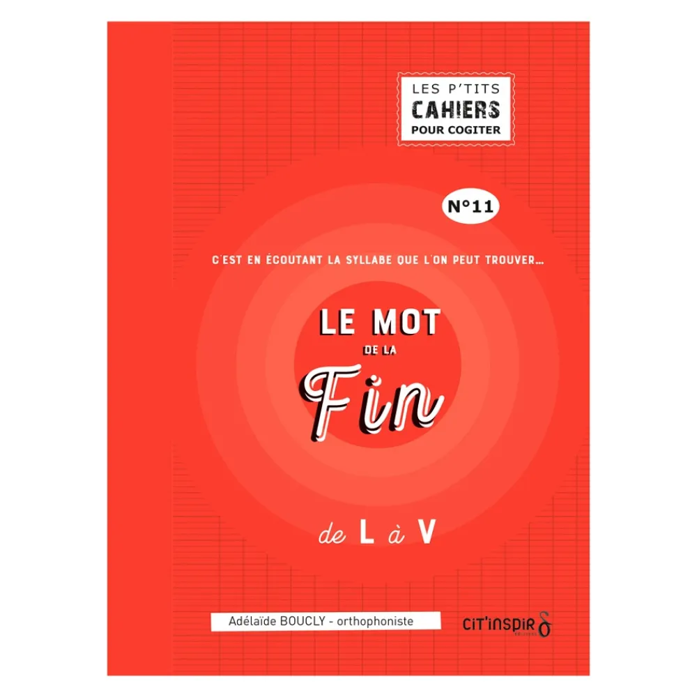 HOPTOYS Imagiers & Jeux De Langage<Le Mot De La Fin De L A V