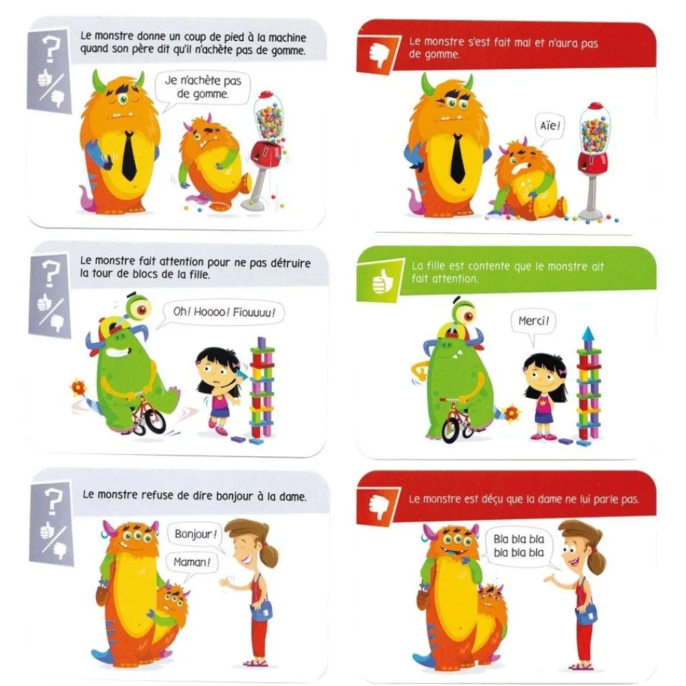 HOPTOYS Habiletés Sociales Et Émotions*L'Ecole Des Monstres