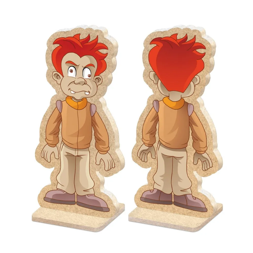 HOPTOYS Jeux Éducatifs*Les Cinq Personnages Du Conte Des Alphas