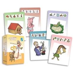 HOPTOYS Lexique, Imagerie, Langage Oral<Les Familles Ch/J/
