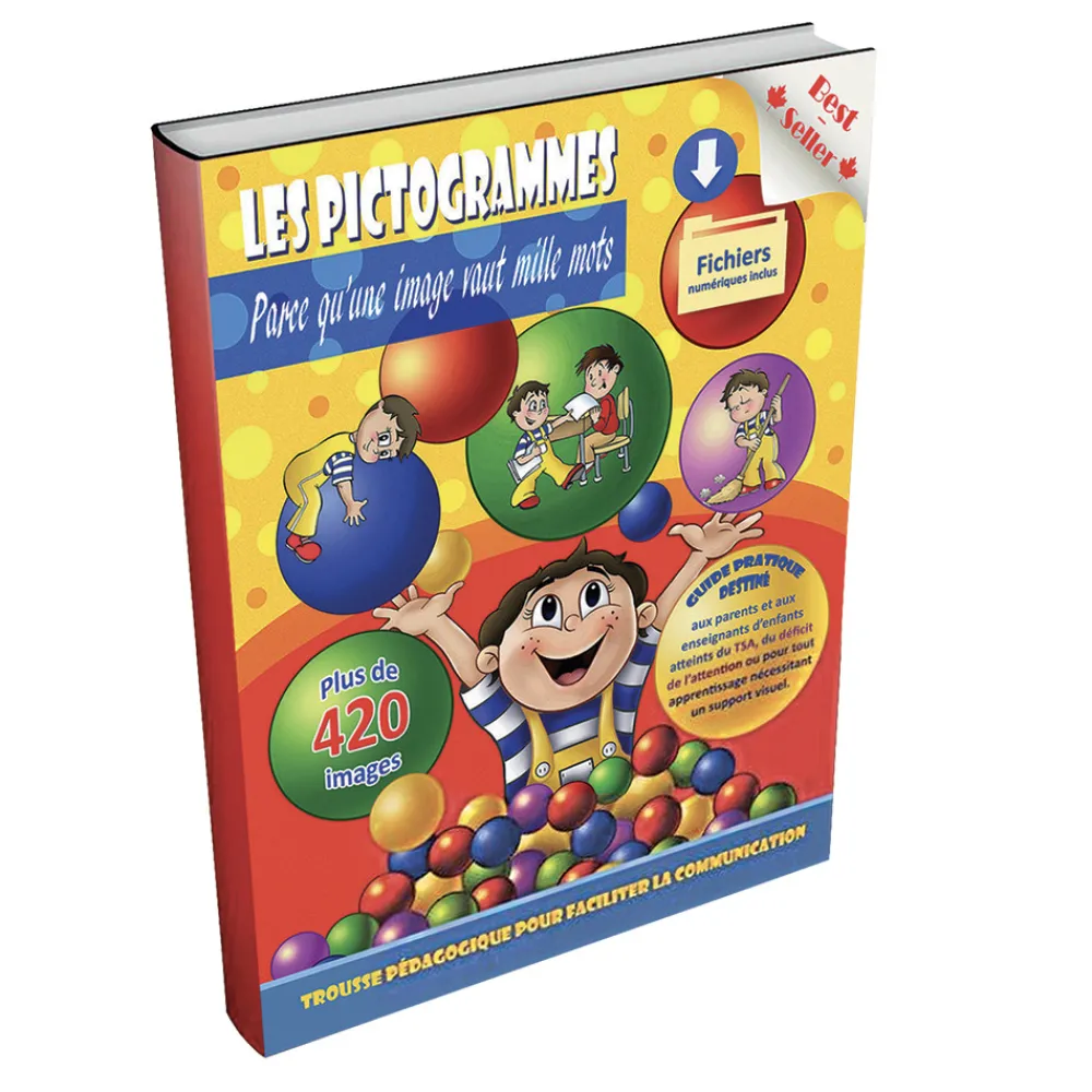 HOPTOYS Communication Non Verbale<Les Pictogrammes 1