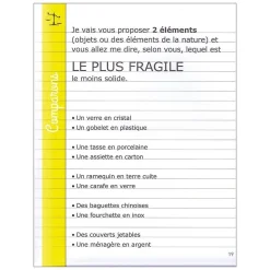 HOPTOYS Langage & Communication*Les P'Tits Cahiers Pour Cogiter – N°3 Comparons
