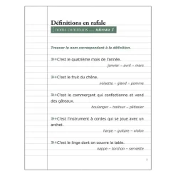 HOPTOYS Langage & Communication*Les P'Tits Cahiers Pour Cogiter – N°5 Definitions En Rafale