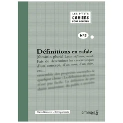 HOPTOYS ReÉducation Cognitive, Troubles Neurologiques<Les P'Tits Cahiers Pour Cogiter – N°5 Definitions En Rafale