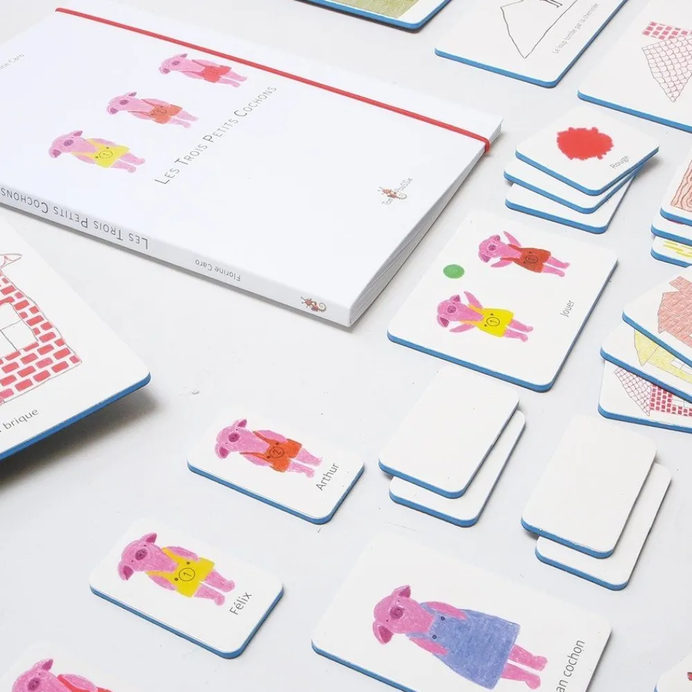 HOPTOYS Lexique, Imagerie, Langage Oral<Les Trois Petits Cochons