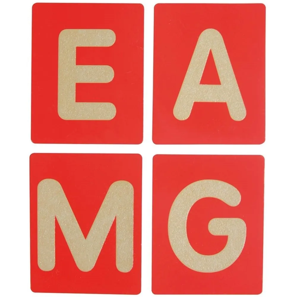 HOPTOYS Graphomotricité<Lettres Rugueuses Eco