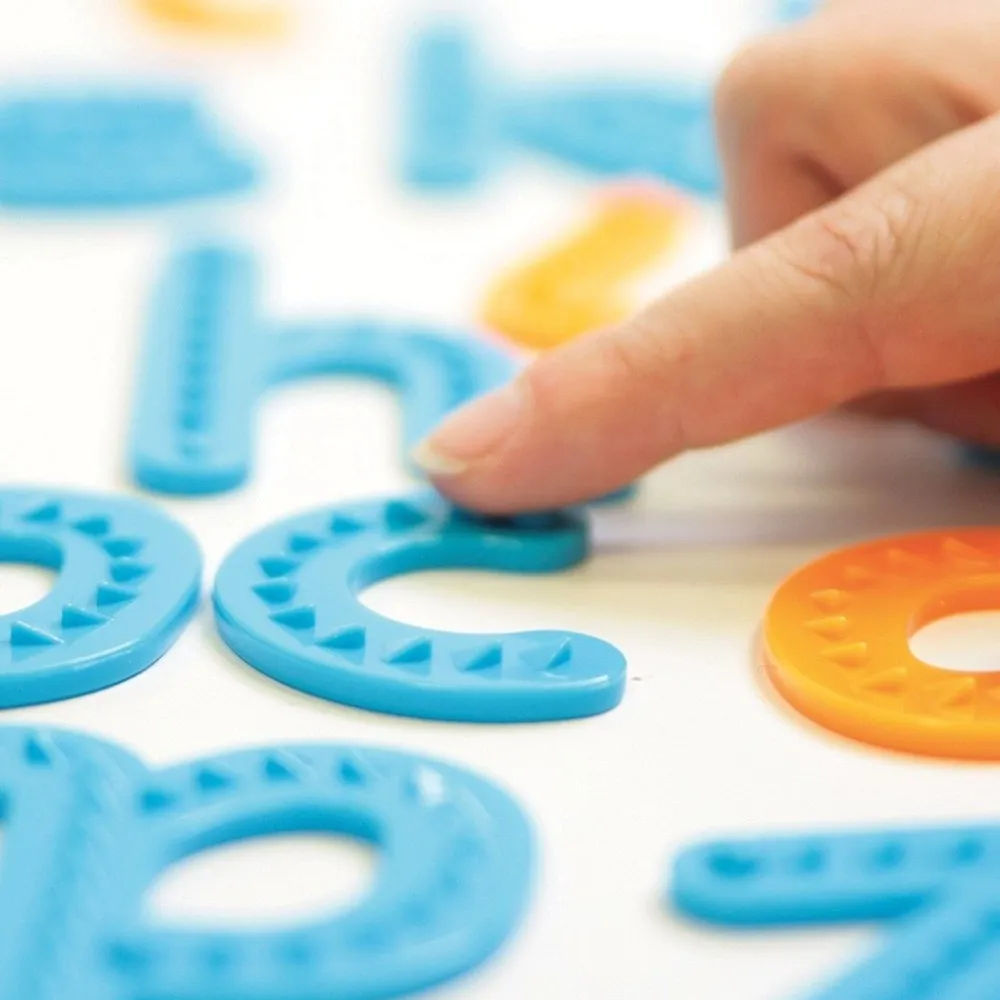 HOPTOYS Dyslexie*Lettres Tactiles Par 26