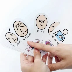 HOPTOYS Communication Non Verbale<L'Eventail Des Émotions